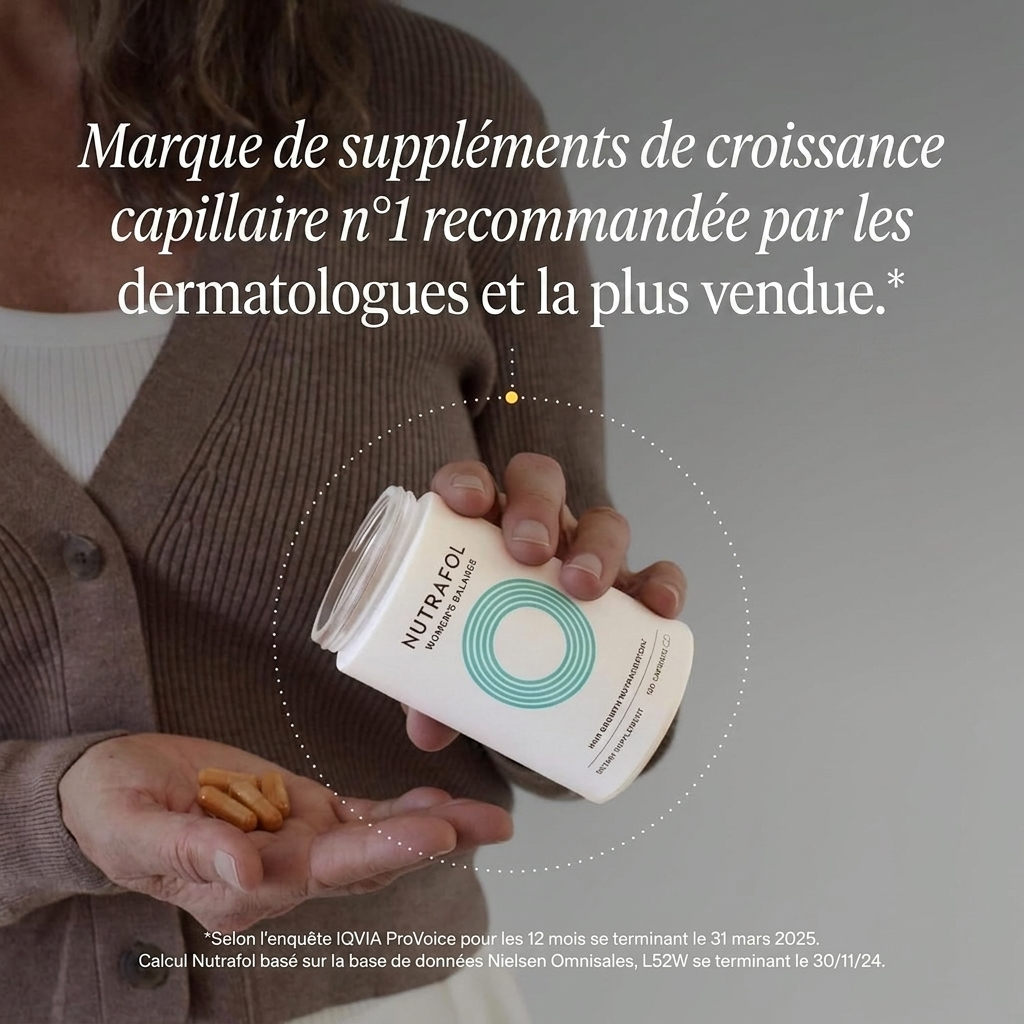 Nutrafol pour Femmes 45+ (120 Capsules)