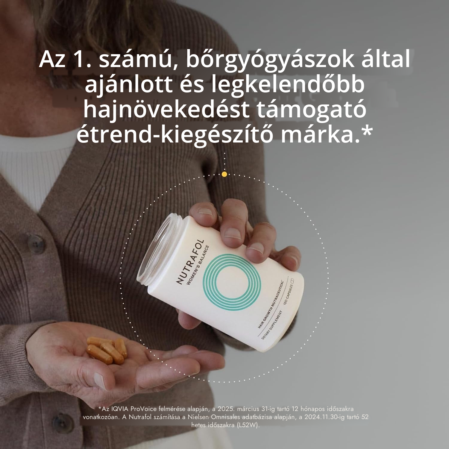 Nutrafol Nőknek 45+ (120 Kapszula)