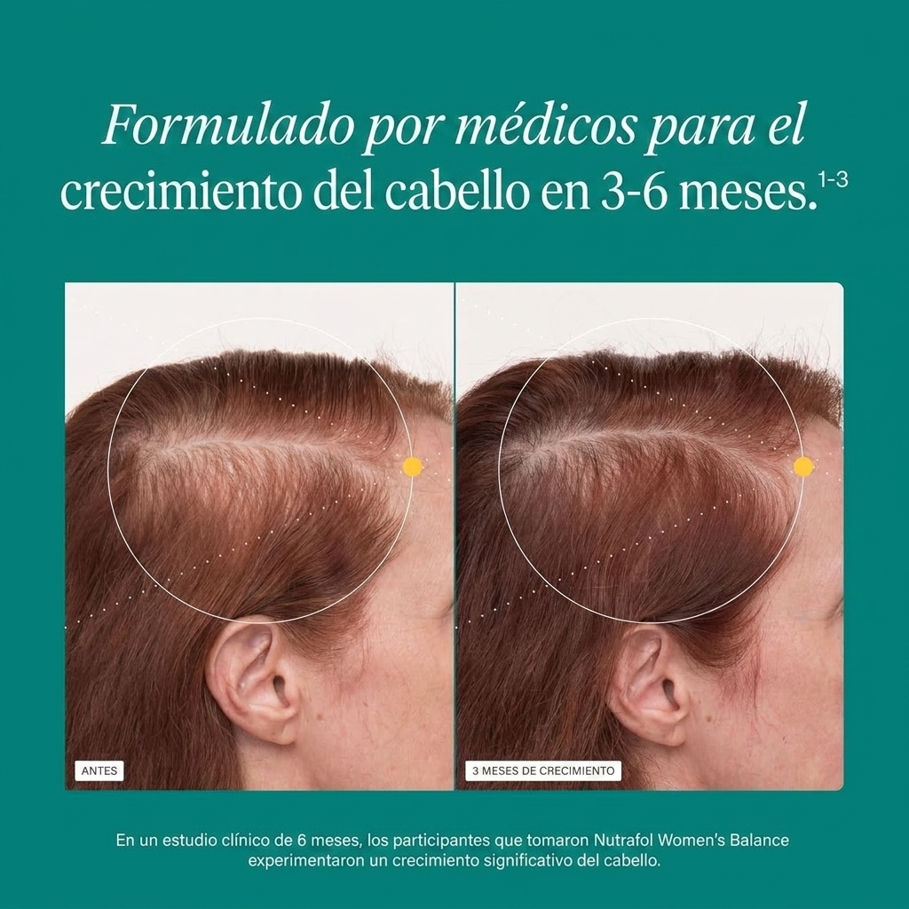 Nutrafol para Mujeres 45+ (120 Cápsulas)