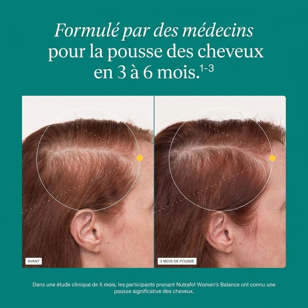 Nutrafol pour Femmes 45+ (120 Capsules)