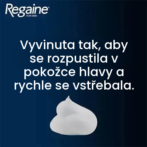 Regaine pěna 5% pro muže (zásoba na 3 měsíce)