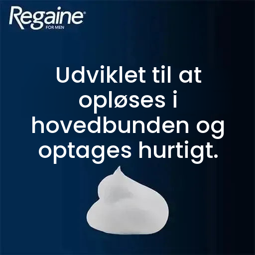 Regaine Foam 5% til mænd (3 måneders forbrug)