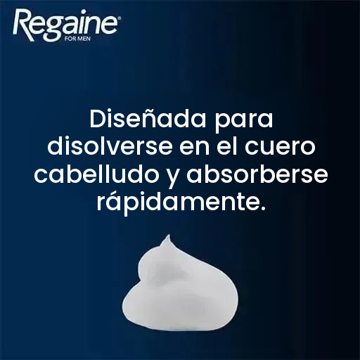 Regaine Espuma 5% para Hombres (3 Meses)