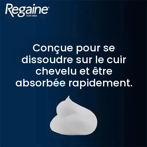Regaine Mousse 5% pour Hommes (3 Mois)