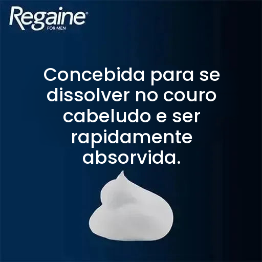 Espuma Regaine 5% para Homens (suprimento para 3 meses)