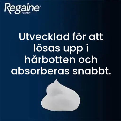 Regaine Foam 5% för män (3 månaders förbrukning)