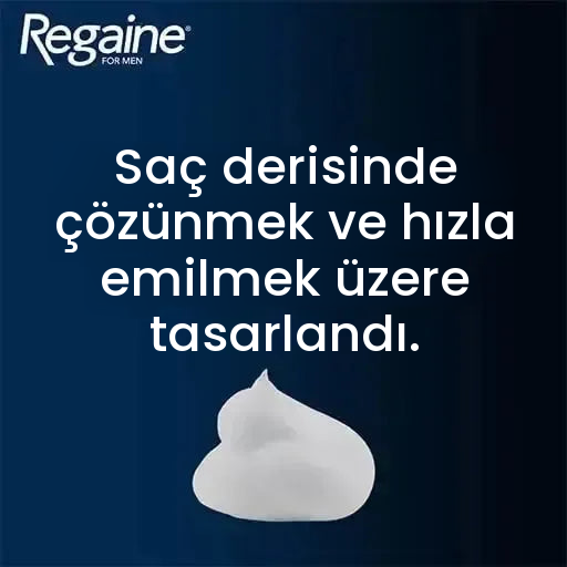Regaine Köpük 5% Erkekler İçin (3 Aylık Kullanım)