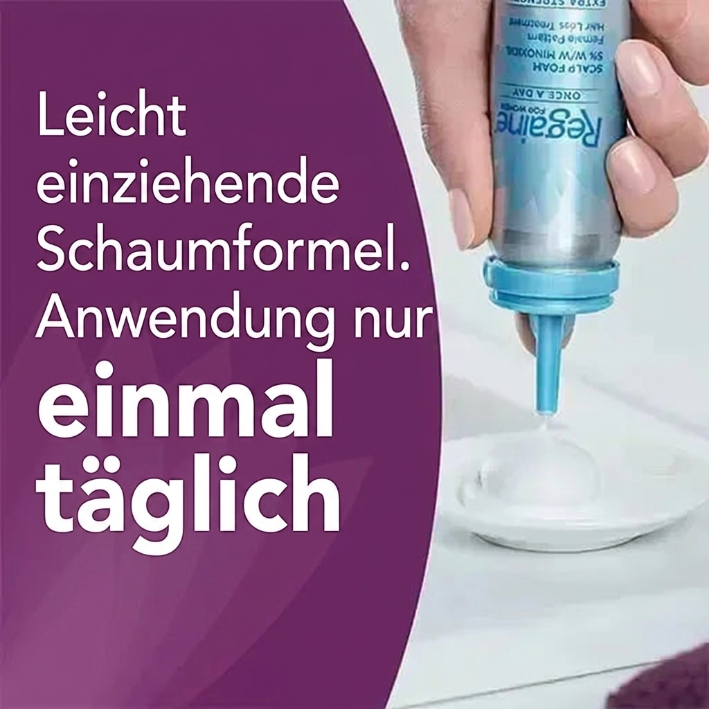 Regaine Schaum 5% für Frauen (4 Monatsvorrat)