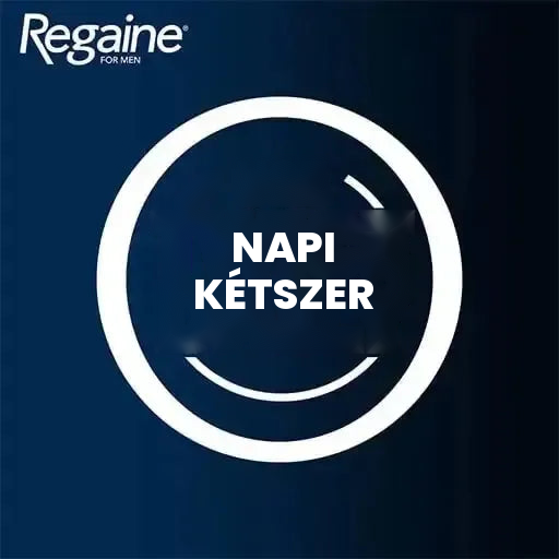 Regaine oldat 5% férfiaknak (3 havi adag)