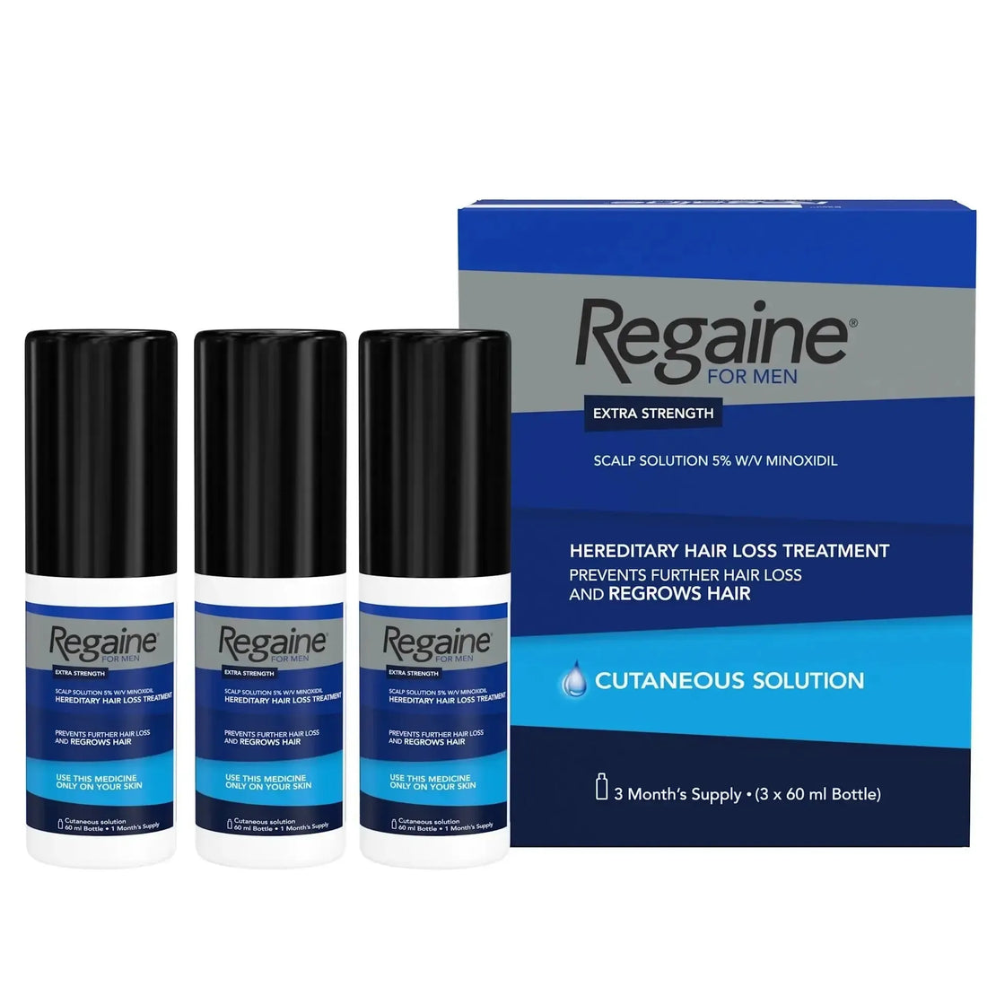 Regaine Lotion 5% for Men (3-Month Supply)