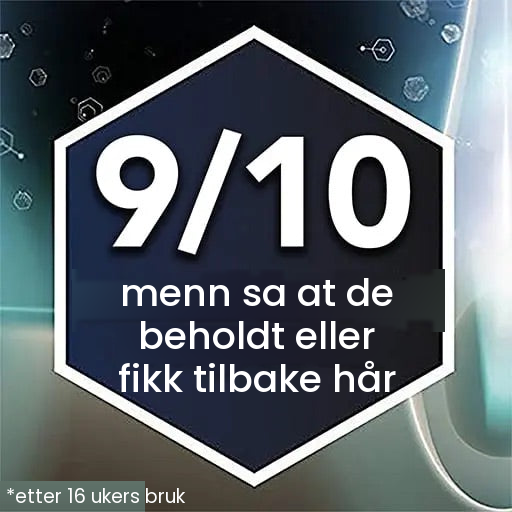 Regaine minoksidil-skum 5 % for menn – 9 måneders forbruk