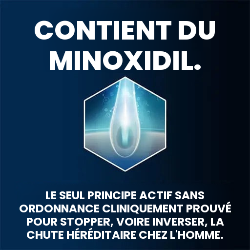 Regaine Mousse Minoxidil 5% pour Hommes