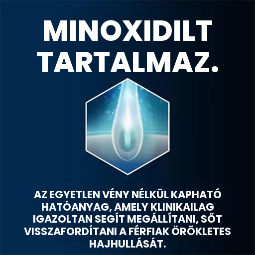 Regaine Minoxidil hab 5% férfiaknak - 6 havi adag