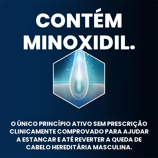 Espuma de Minoxidil Regaine 5% para Homens