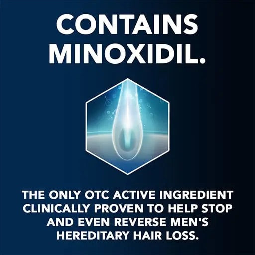 Regaine Schiuma Minoxidil 5% per Uomo – Scorta per 6 Mesi