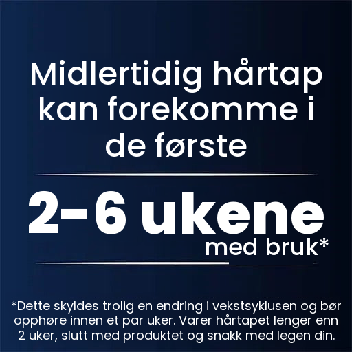 Regaine minoksidil-skum 5 % for menn – 9 måneders forbruk