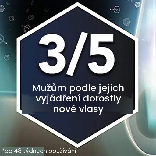 Regaine Minoxidil roztok 5% pro muže – zásoba na 12 měsíců