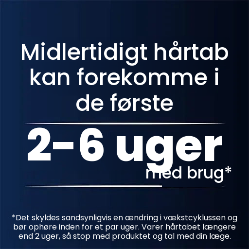 Regaine minoxidil-opløsning 5% til mænd - 6 måneders forbrug