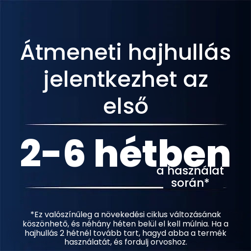 Regaine Minoxidil oldat 5% férfiaknak - 6 havi adag