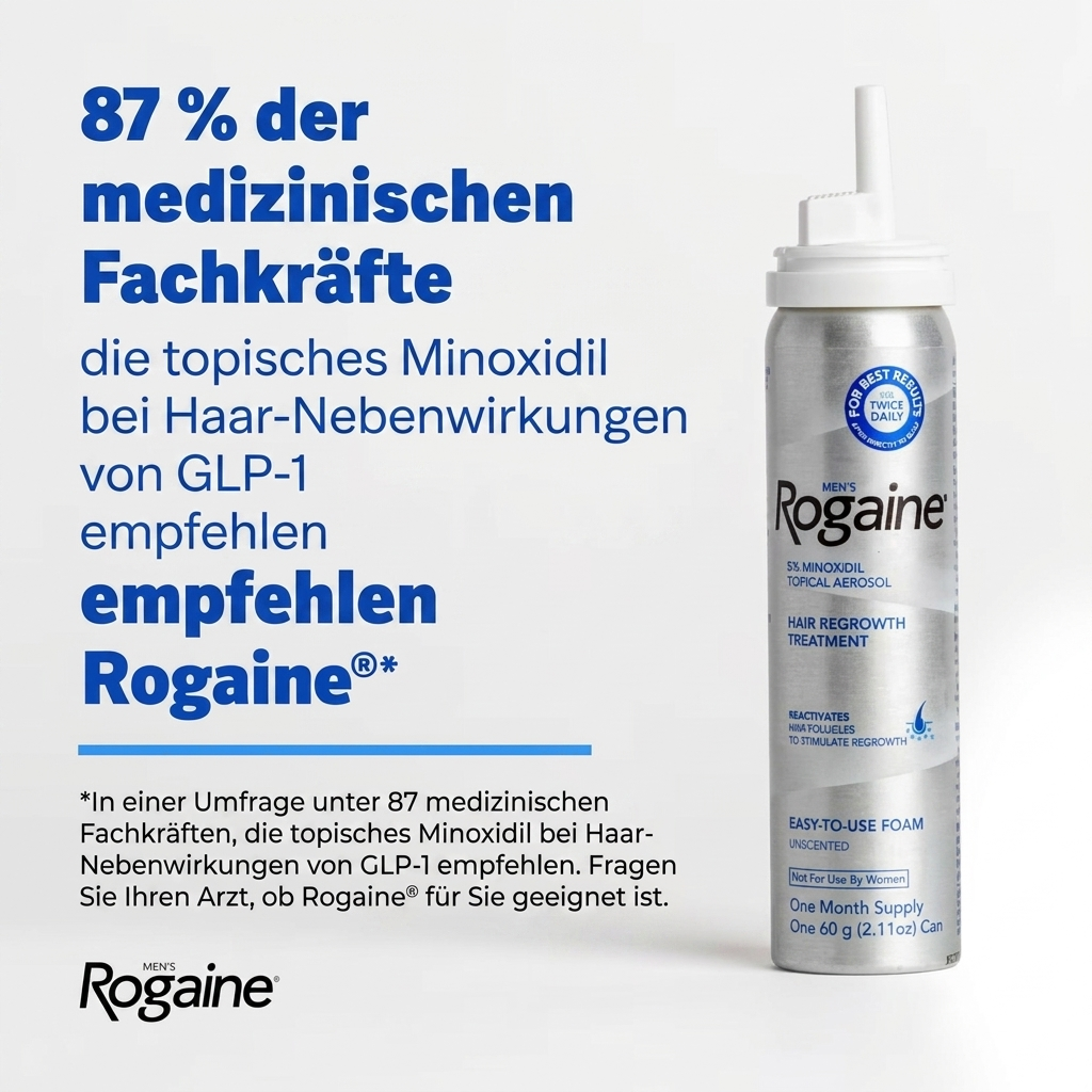 Rogaine Minoxidil Schaum 5% für Männer