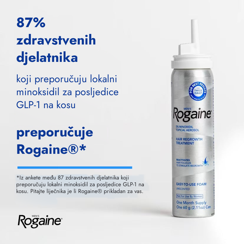 Rogaine minoksidil pjena 5% za muškarce