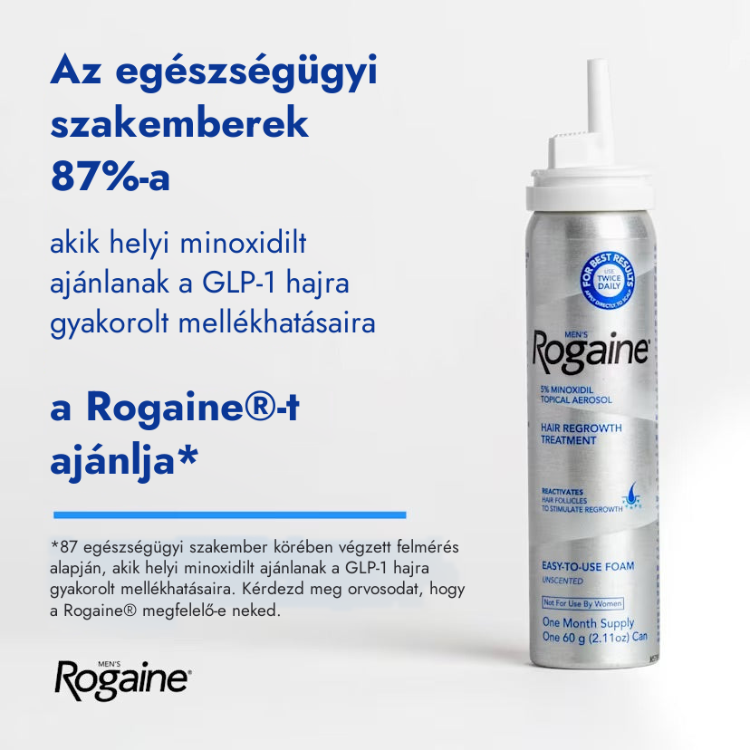 Rogaine minoxidil hab 5% férfiaknak