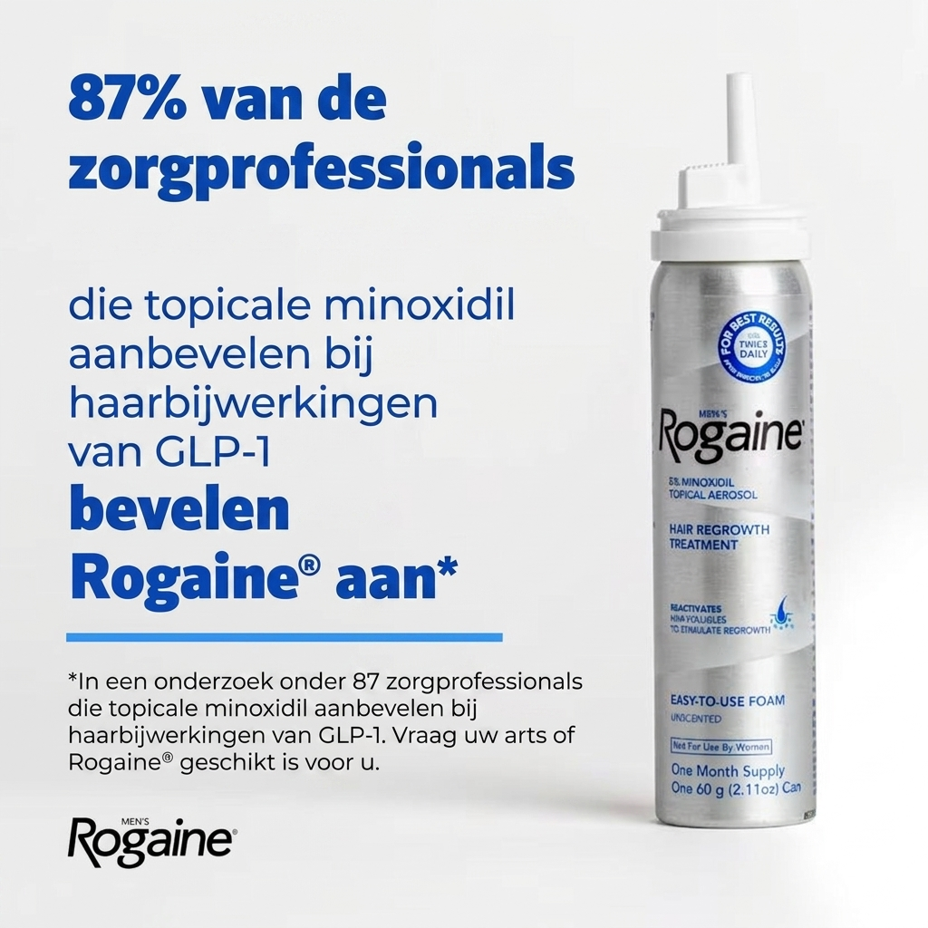 Rogaine Minoxidil Schuim 5% voor Mannen