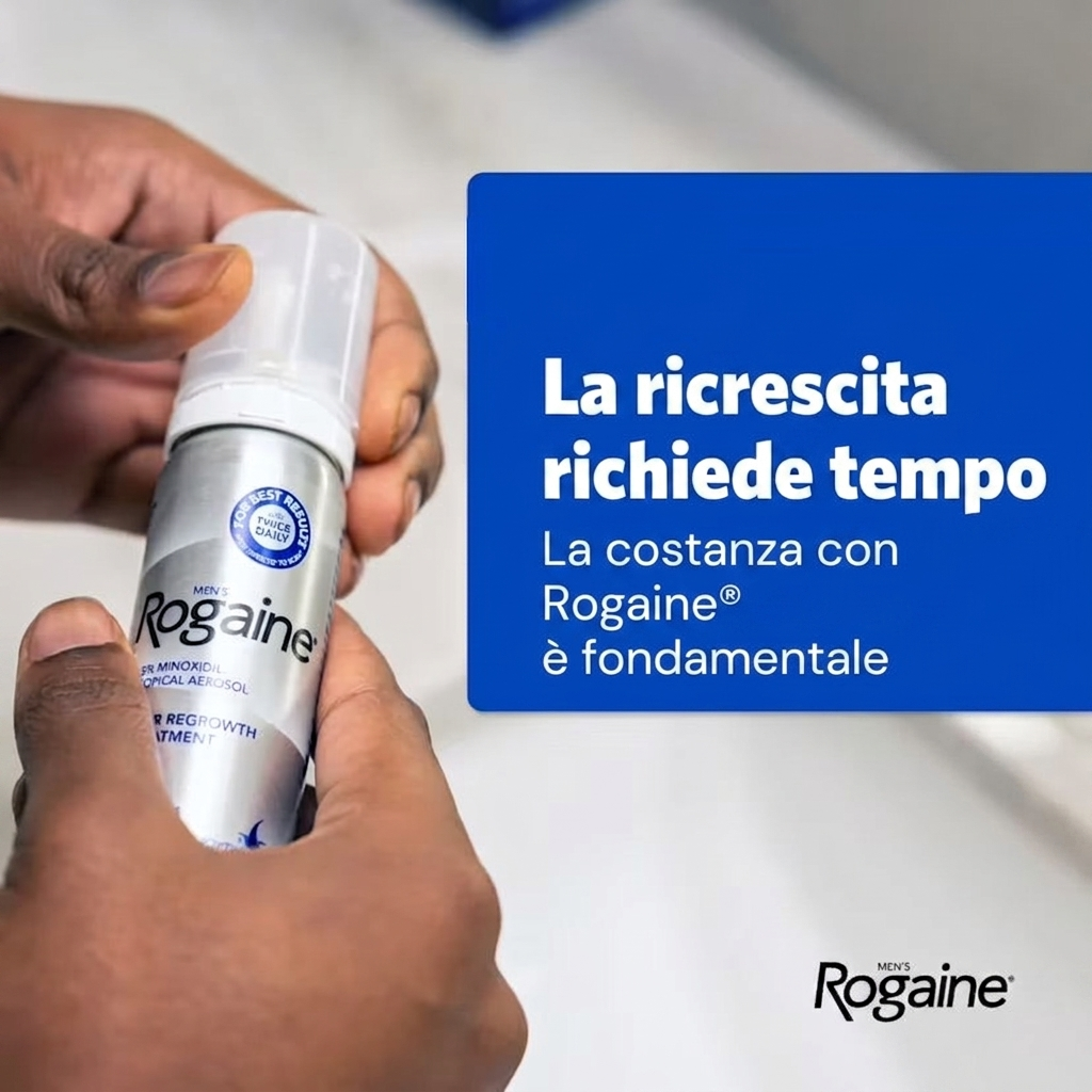 Rogaine Schiuma Minoxidil 5% per Uomo