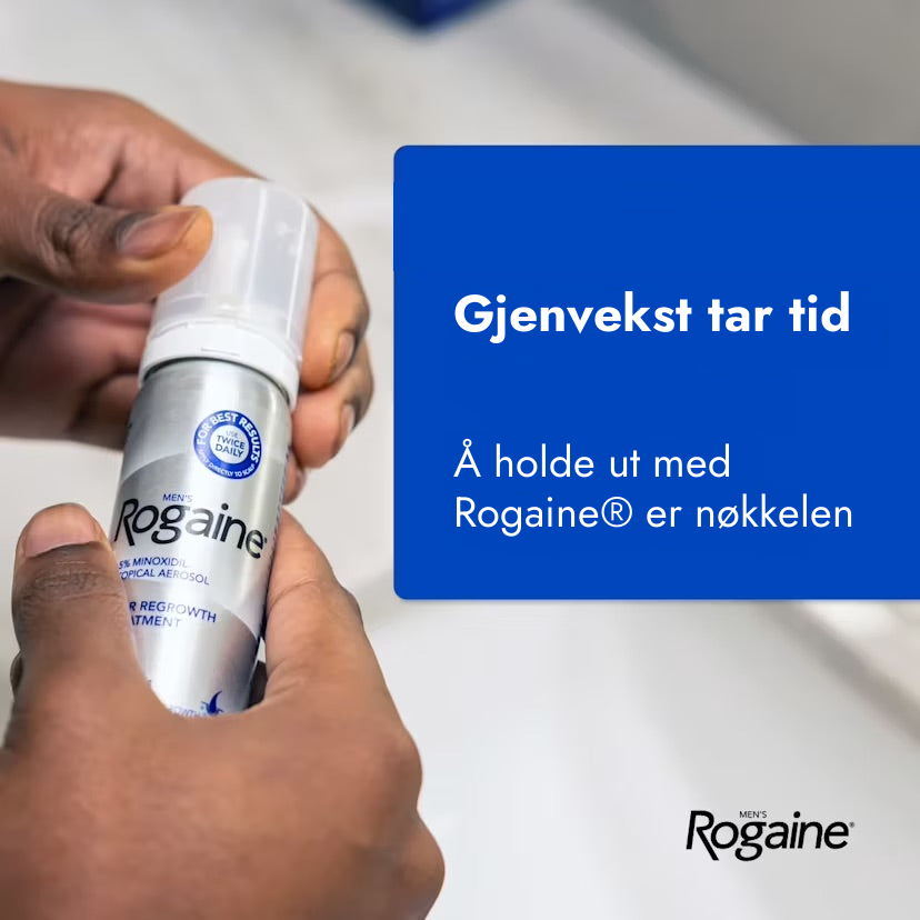 Rogaine Minoxidil skum 5% for menn