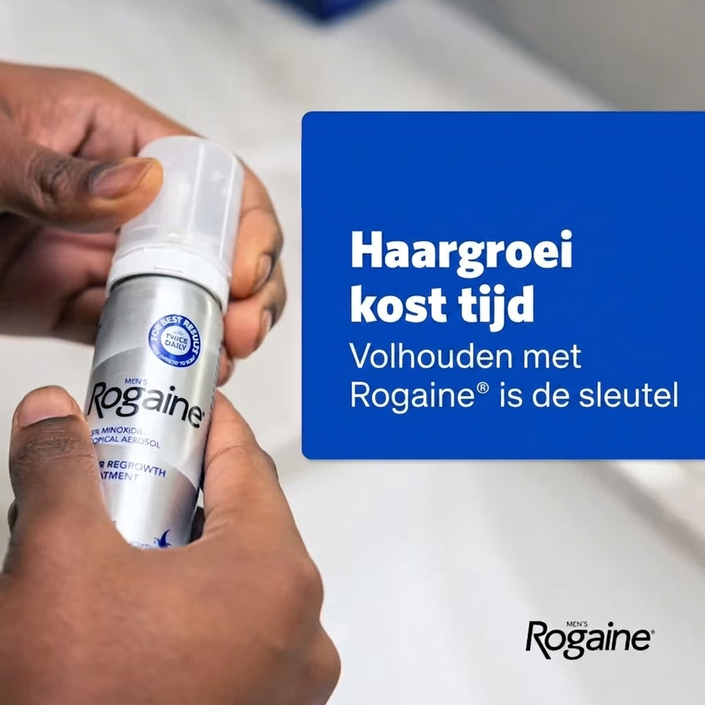 Rogaine Minoxidil Schuim 5% voor Mannen