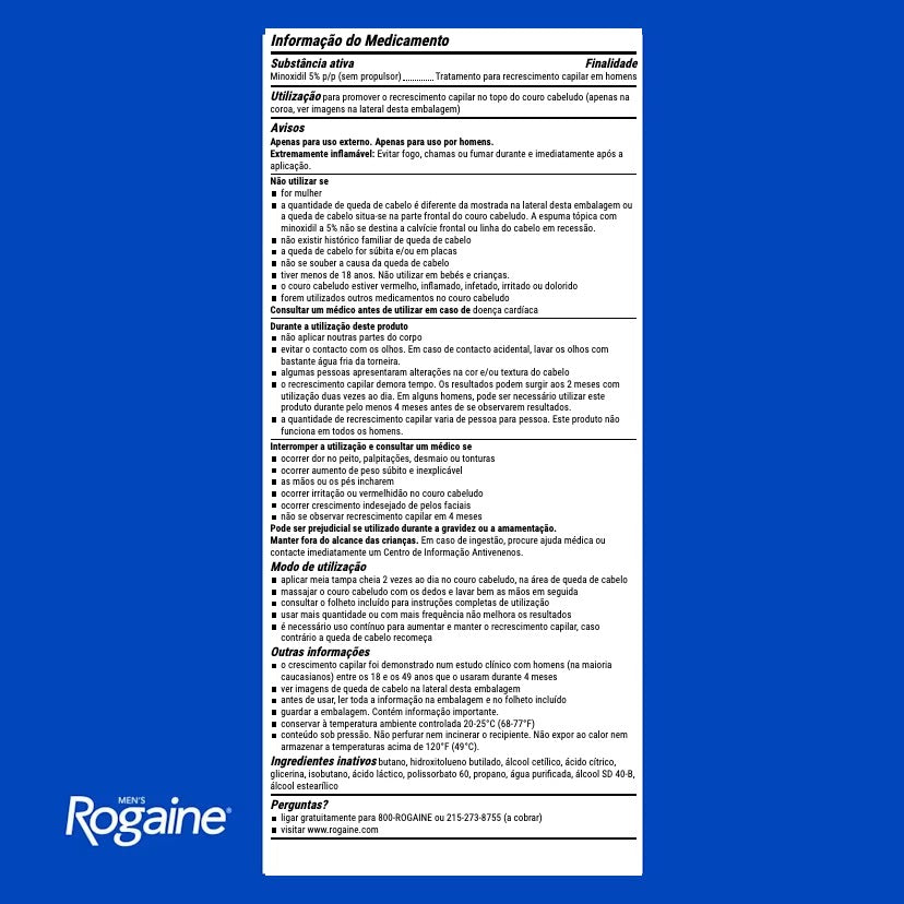 Rogaine Minoxidil Foam 5% for Men