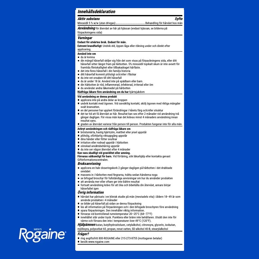 Rogaine Minoxidil Foam 5% for Men