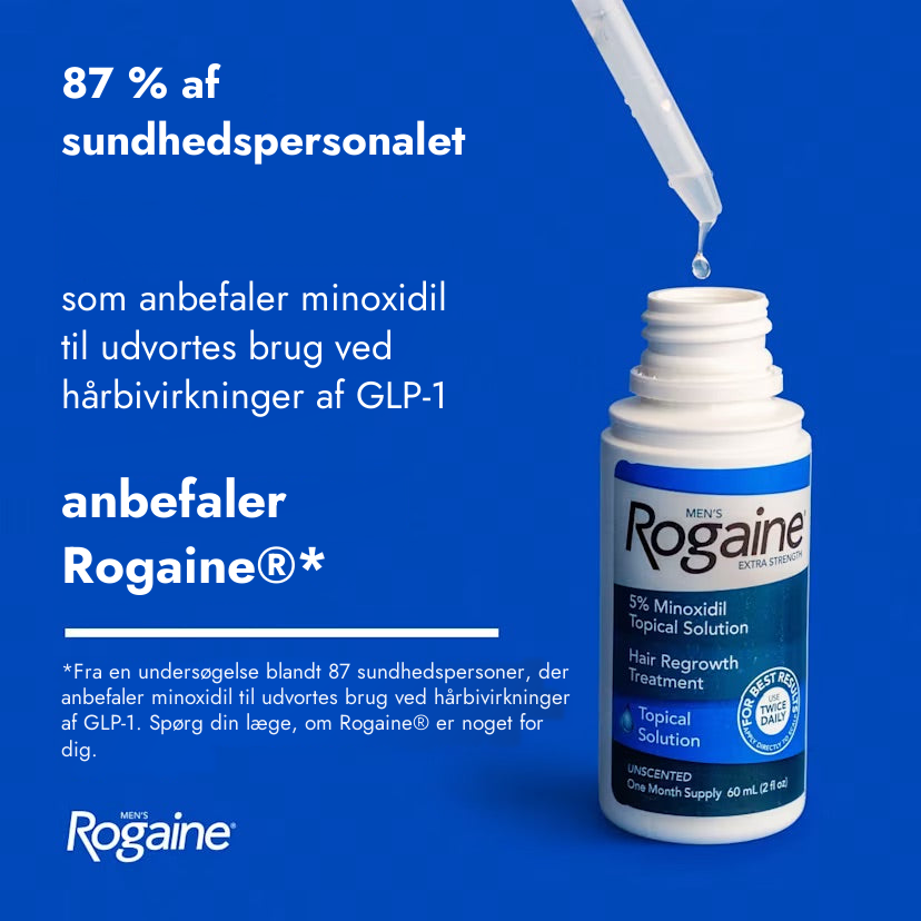 Rogaine Minoxidil Opløsning 5% til mænd