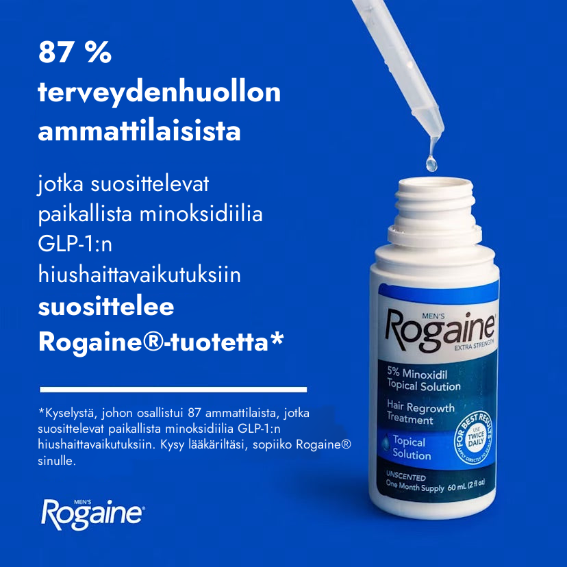 Rogaine Minoxidil Lotion 5% miehille