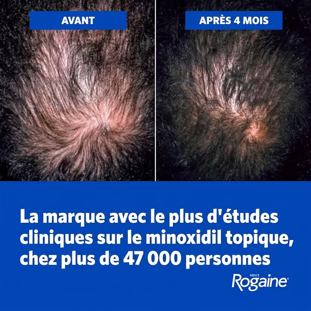 Rogaine Lotion Minoxidil 5% pour Hommes