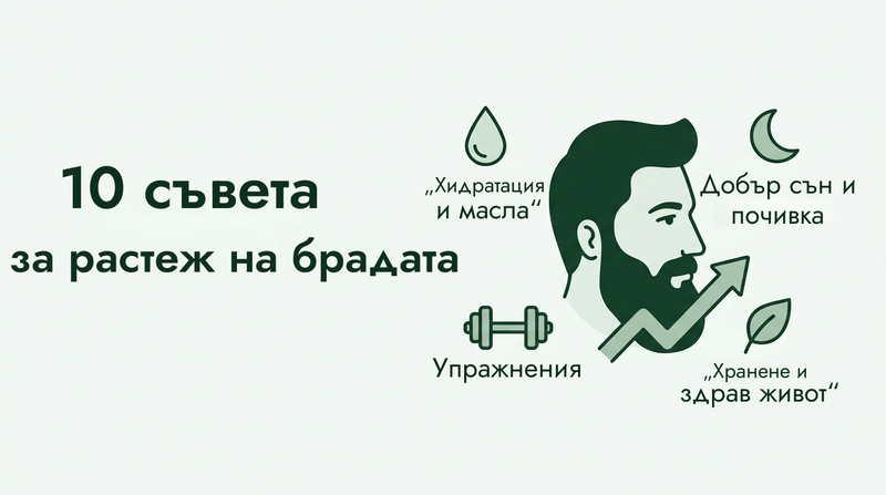 Десет съвета за стимулиране растежа на брадата