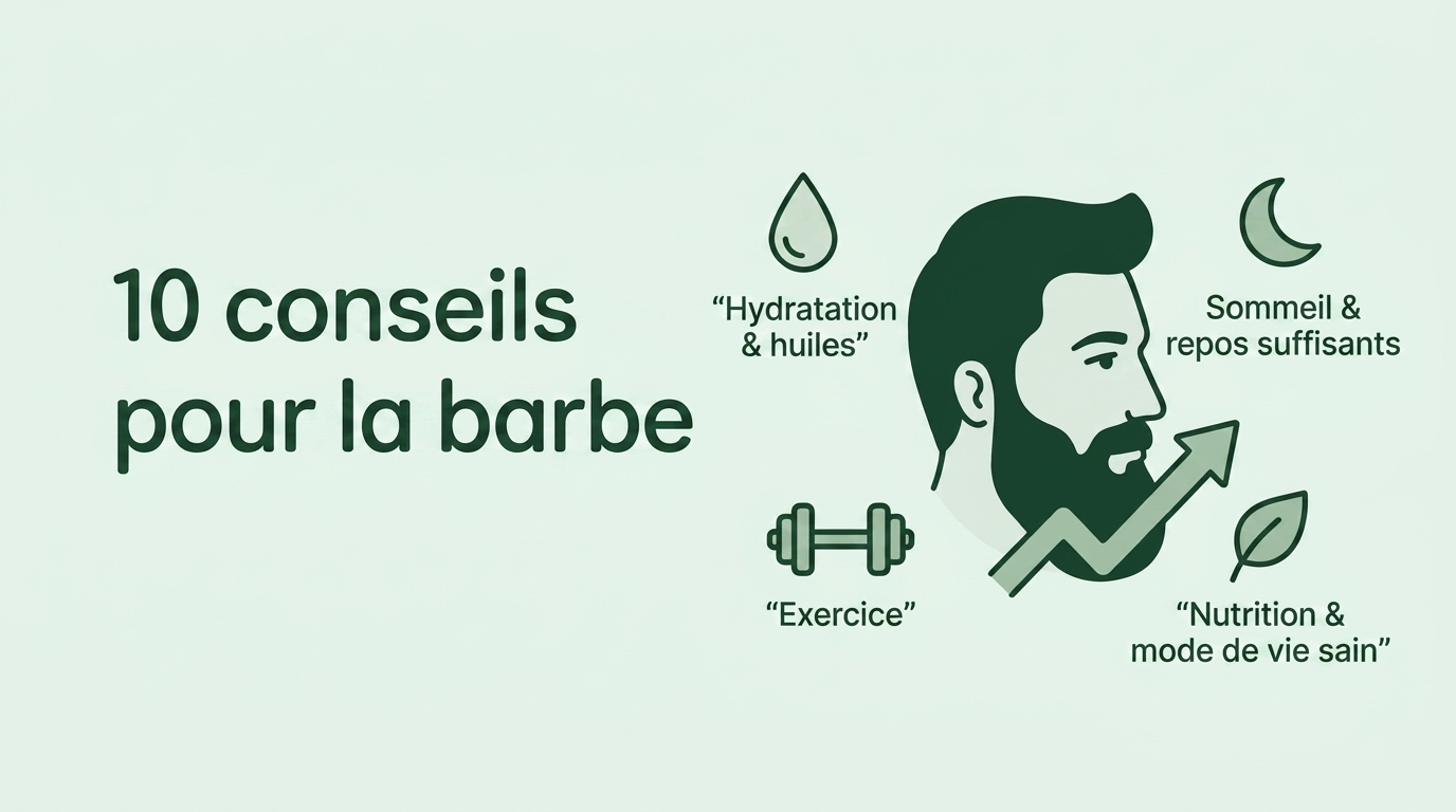 Dix conseils pour stimuler la pousse de la barbe