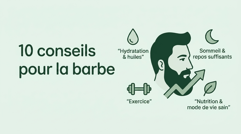 Dix conseils pour stimuler la pousse de la barbe