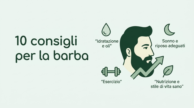 Dieci consigli per stimolare la crescita della barba