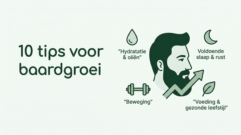 Tien tips om de baardgroei te stimuleren