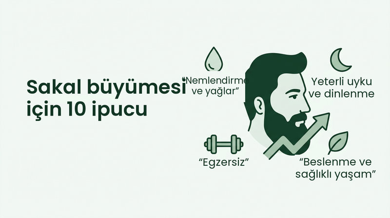Sakal büyümesini destekleyen on ipucu
