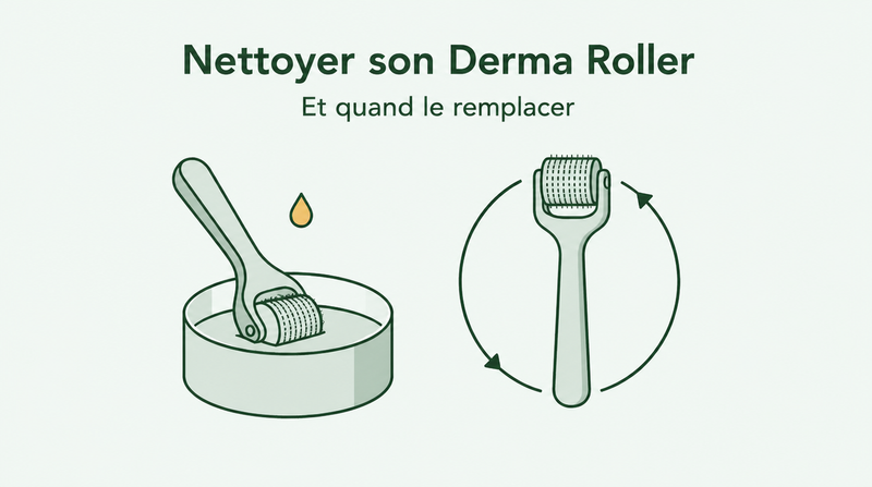 Comment nettoyer et remplacer un dermaroller