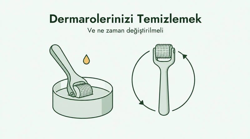 Dermaroller nasıl temizlenir ve değiştirilir