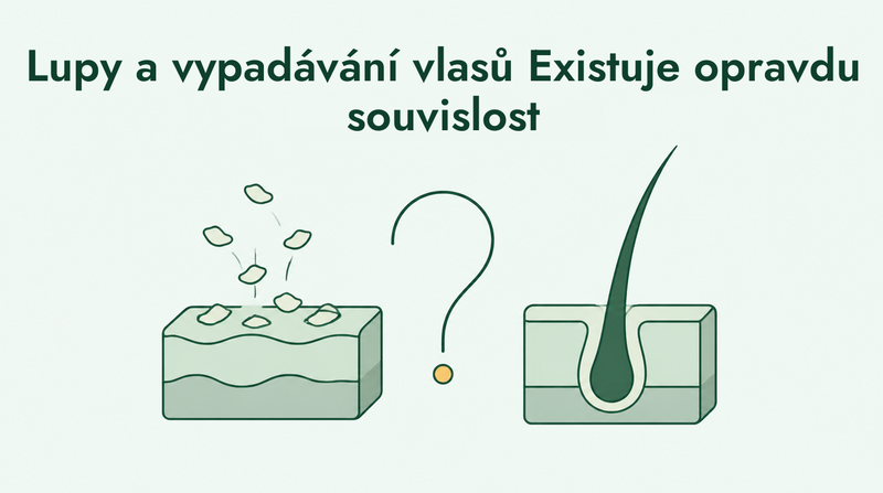 Způsobují lupy vypadávání vlasů
