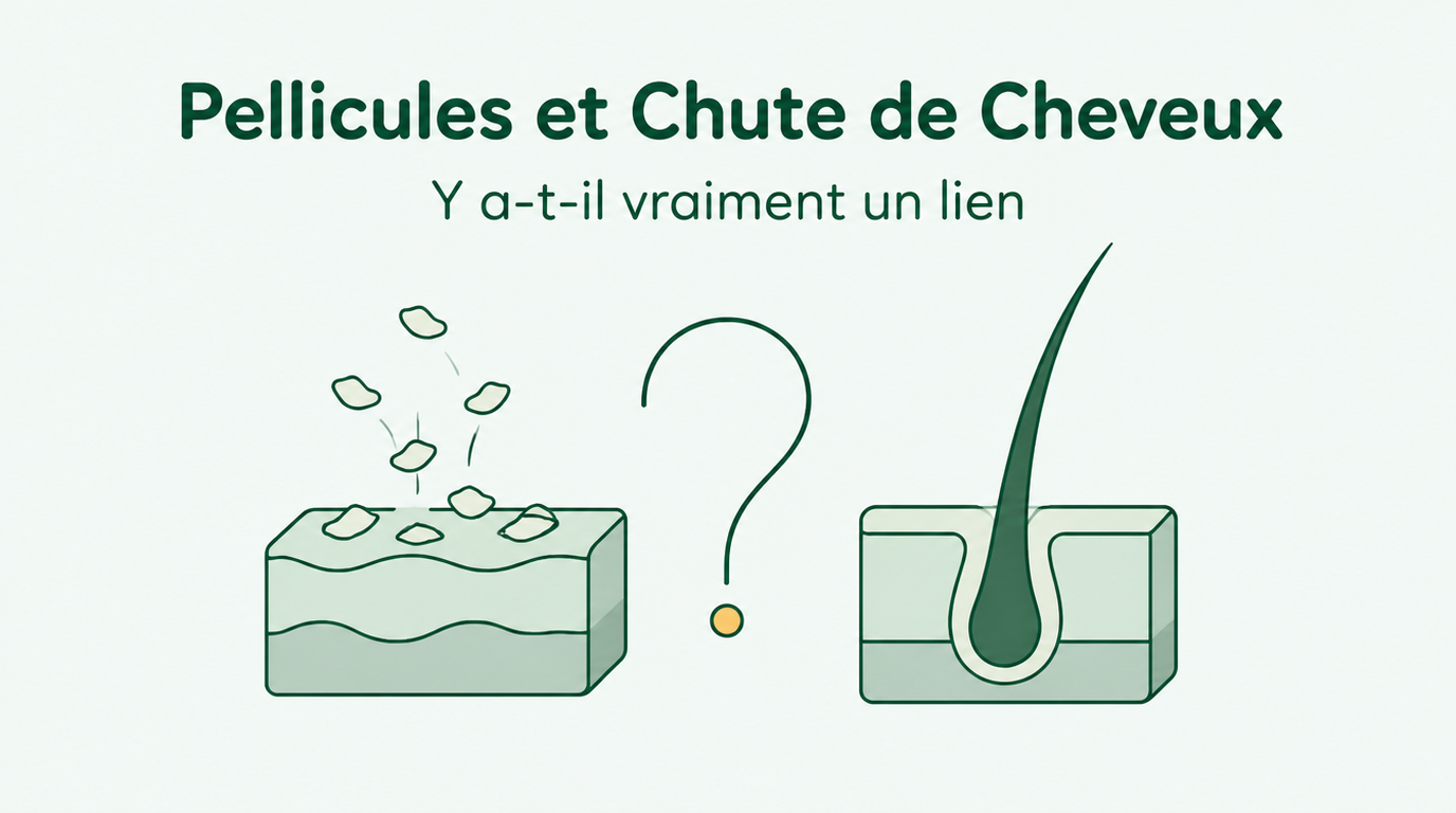 Les pellicules provoquent-elles une chute de cheveux