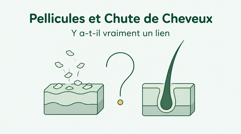 Les pellicules provoquent-elles une chute de cheveux