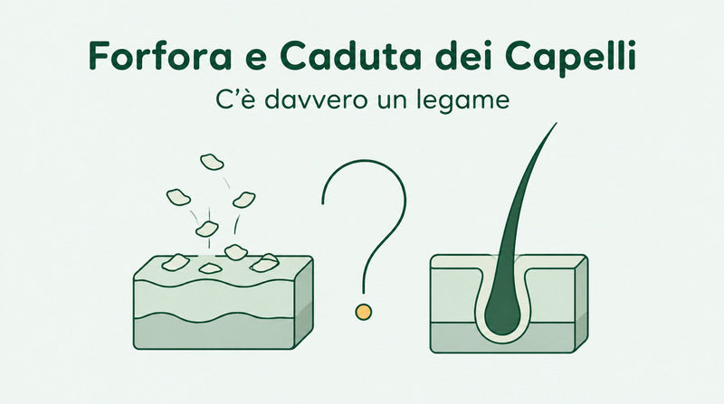 La forfora causa la caduta dei capelli?