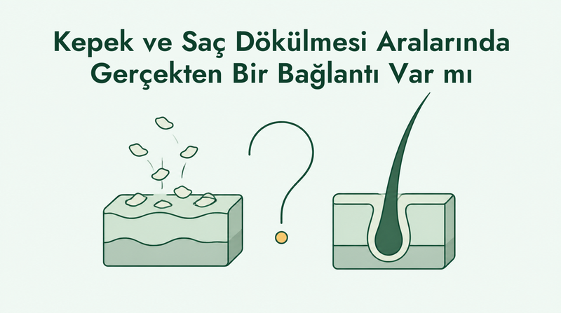 Kepek saç dökülmesine neden olur mu