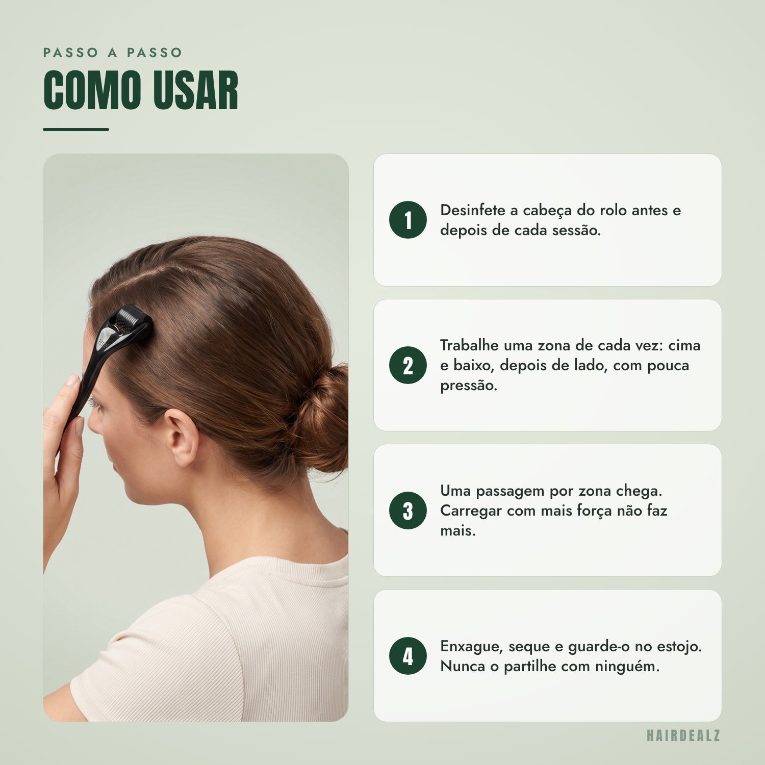 Passo a passo — Como usar