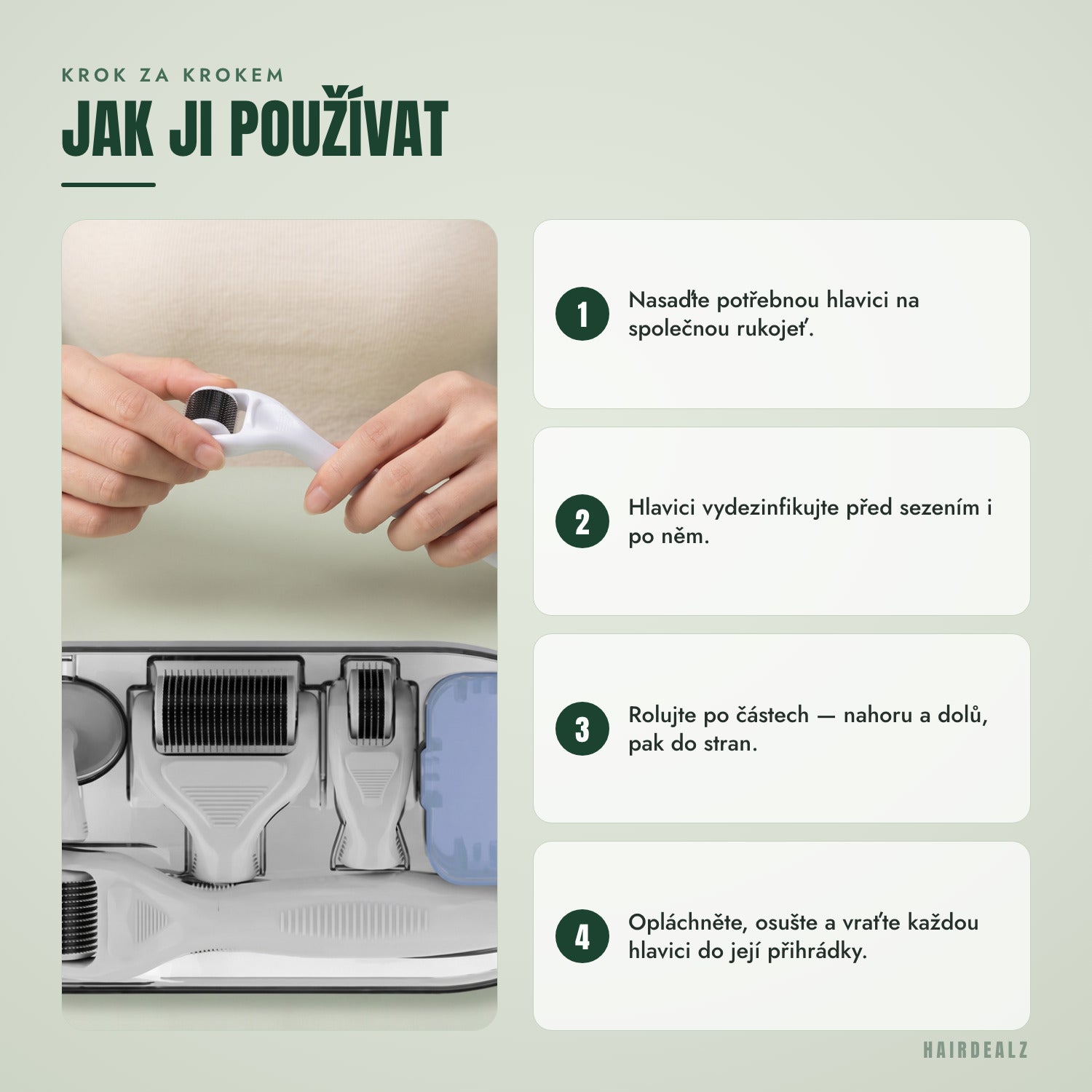 Krok za krokem — jak na to